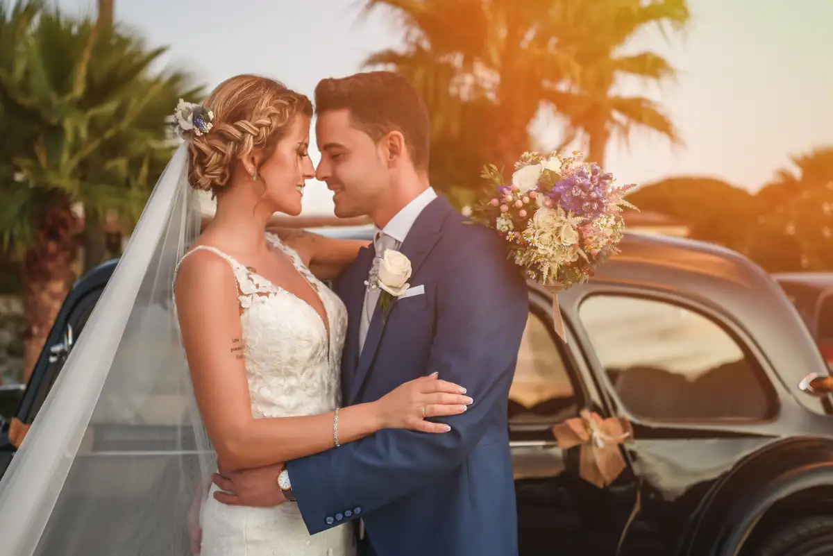 Maquillaje de la novia durante los preparativos